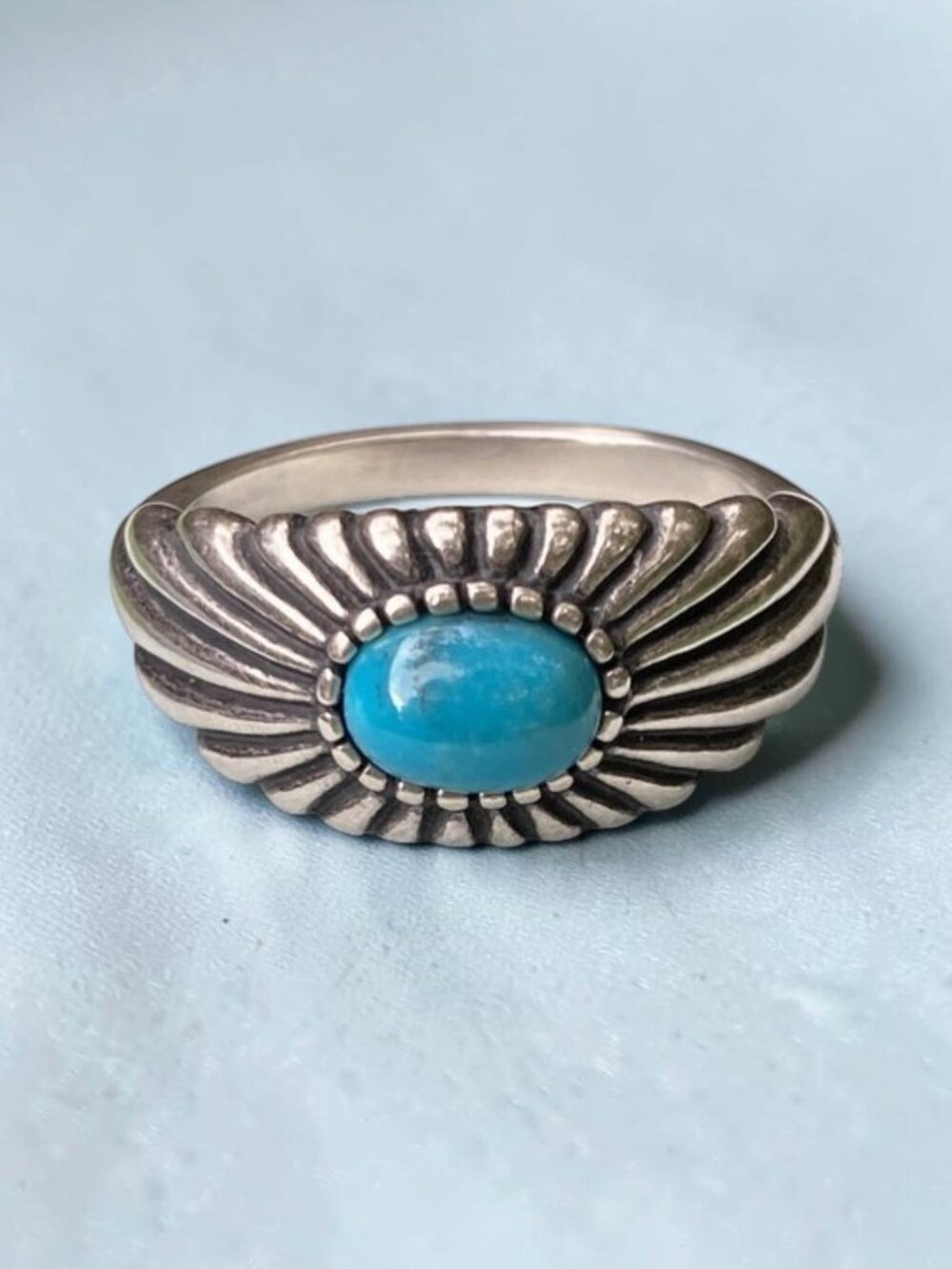 Carolyn Pollack Vintage Turquoise 925 Ring